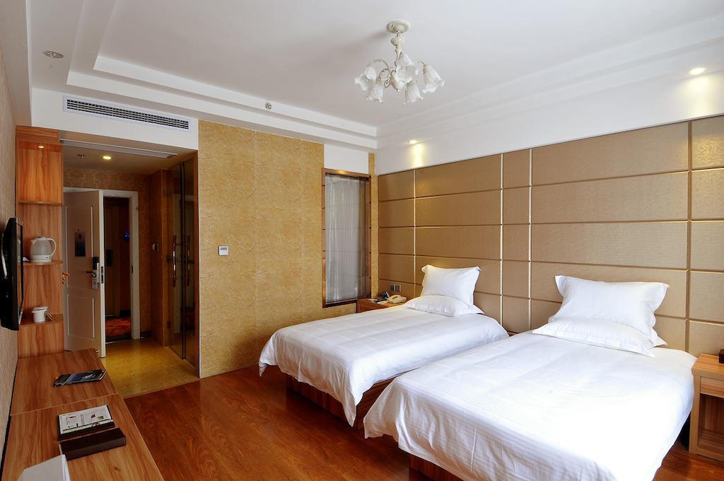 Greentree Inn Fujian Fuzhou Jinshan Wanda Pushang Avenue Business Hotel 福州 部屋 写真