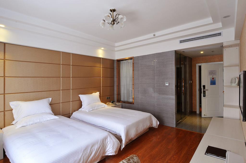 Greentree Inn Fujian Fuzhou Jinshan Wanda Pushang Avenue Business Hotel 福州 部屋 写真