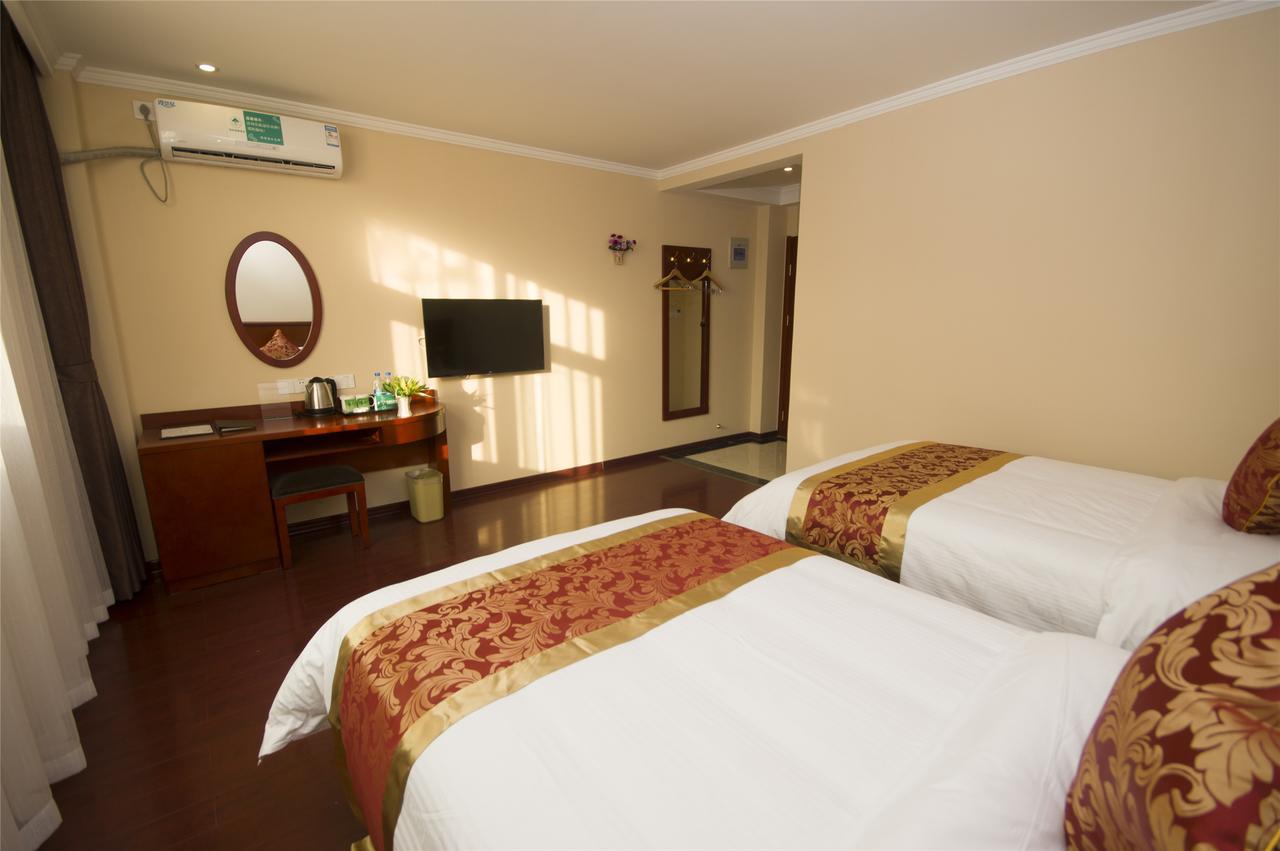 Greentree Inn Fujian Fuzhou Jinshan Wanda Pushang Avenue Business Hotel 福州 エクステリア 写真