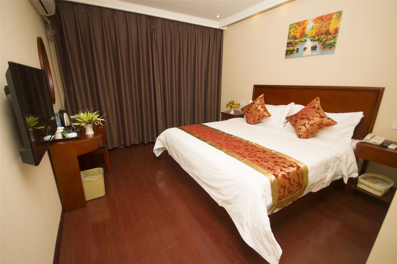 Greentree Inn Fujian Fuzhou Jinshan Wanda Pushang Avenue Business Hotel 福州 エクステリア 写真