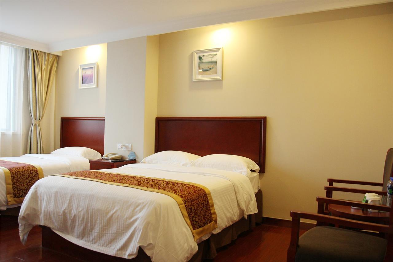Greentree Inn Fujian Fuzhou Jinshan Wanda Pushang Avenue Business Hotel 福州 エクステリア 写真