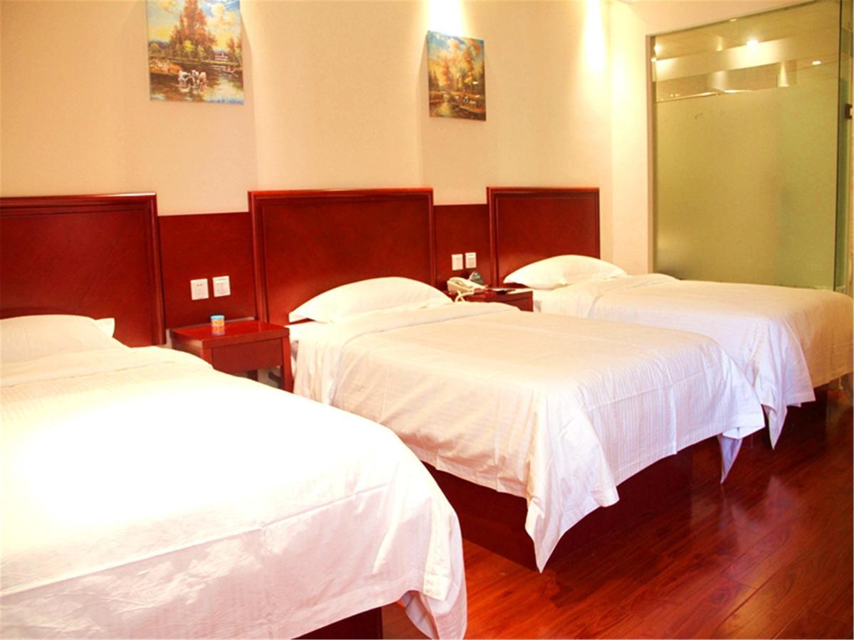 Greentree Inn Fujian Fuzhou Jinshan Wanda Pushang Avenue Business Hotel 福州 エクステリア 写真