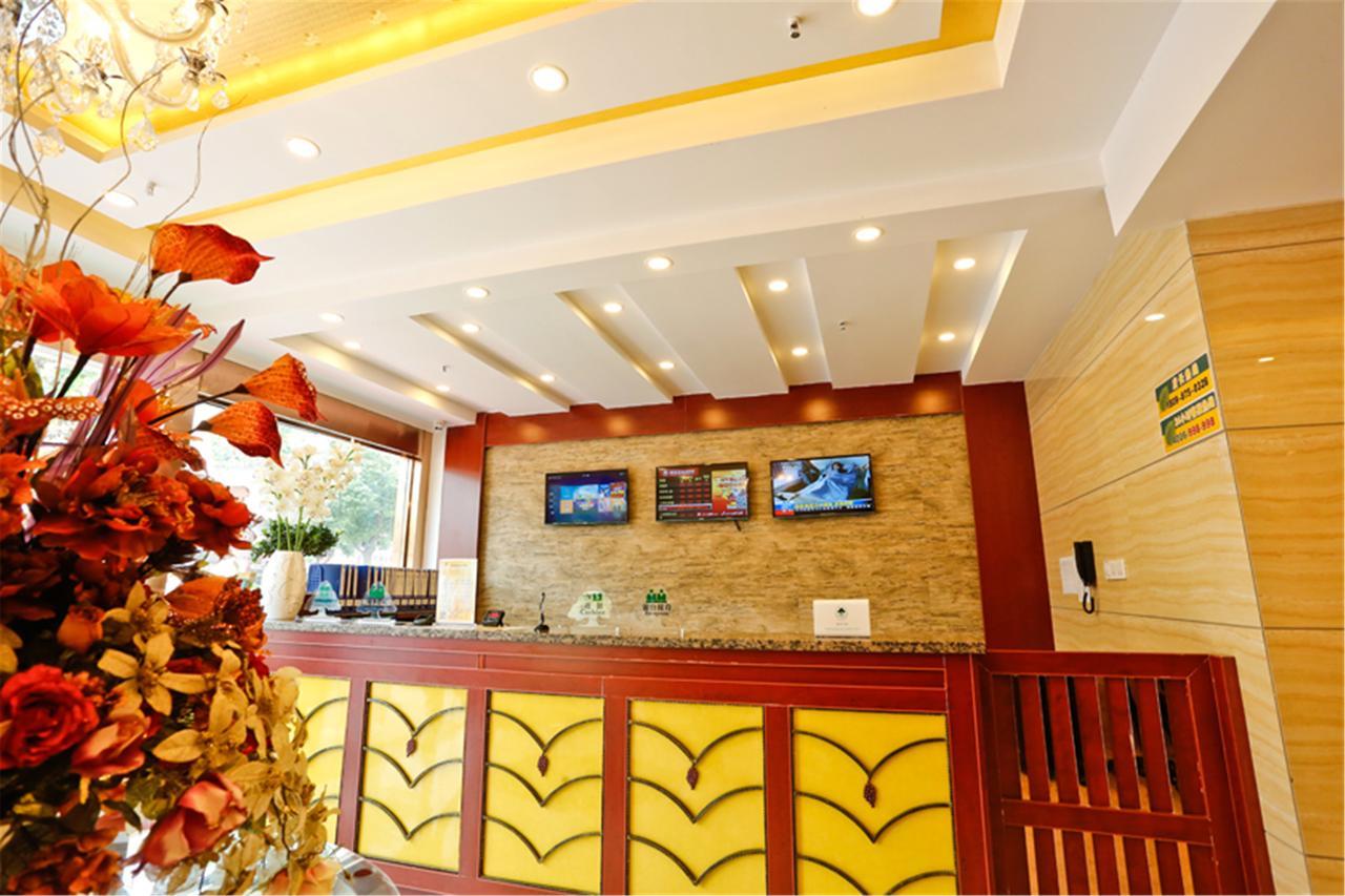 Greentree Inn Fujian Fuzhou Jinshan Wanda Pushang Avenue Business Hotel 福州 エクステリア 写真